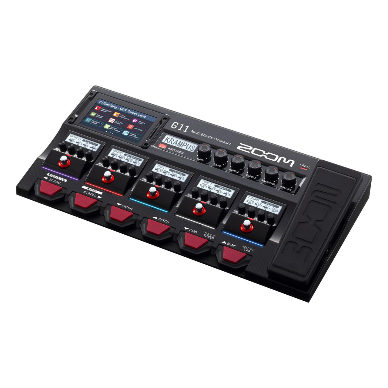 Pedalera Zoom Zg11 Procesador De Efectos Para Guitarra