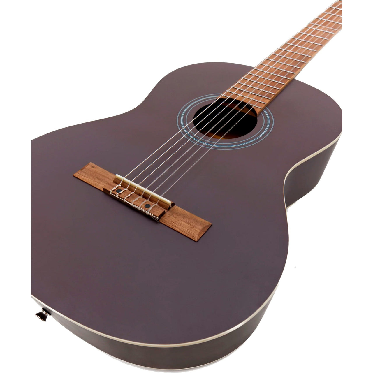 Guitarra Acustica Bamboo Gc-39-gr Gris Con Funda 39 Pulgadas