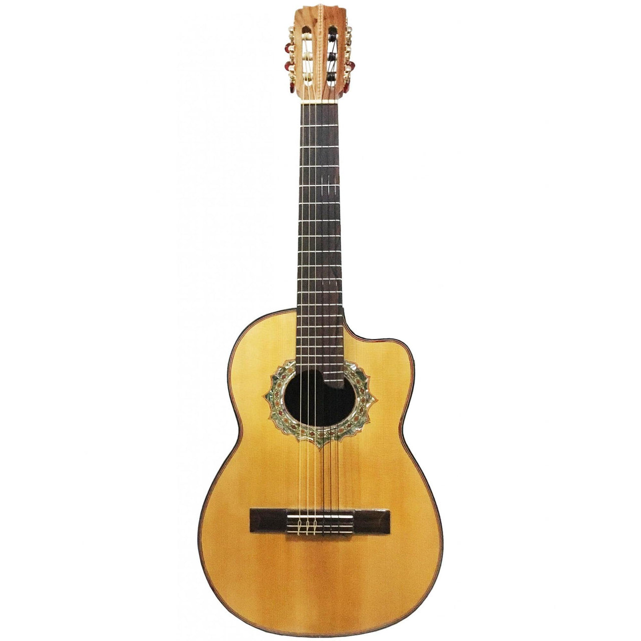 Requinto De Palo Escrito Artesanal, Leco