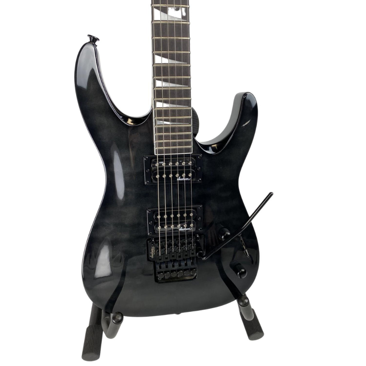 guitarra electrica jackson js32q dka, ah fb-tr blk, 2910238585