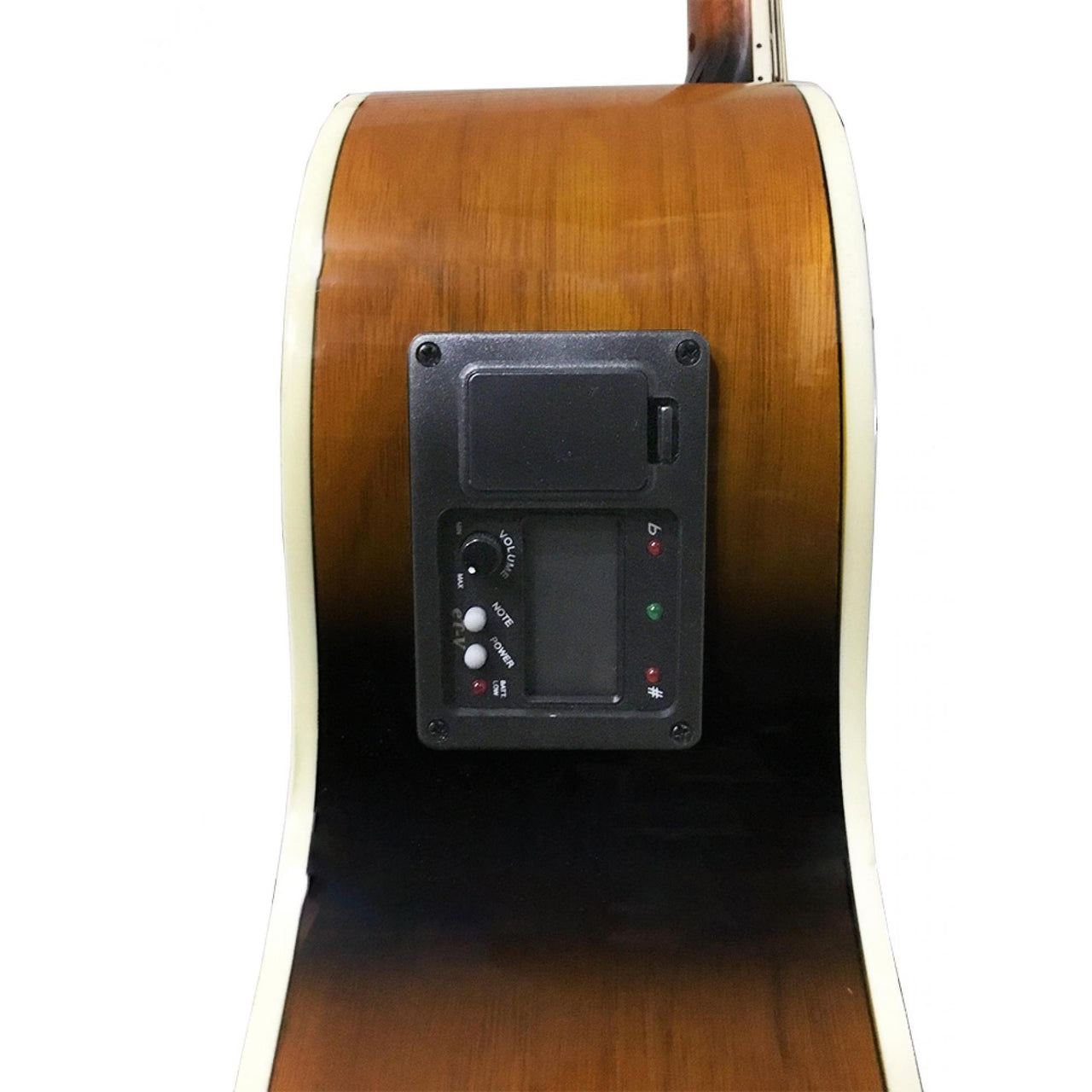 Guitarra Electroacustica  Washburn Tob. C/funda Y Thaly, Wa45cepaktos