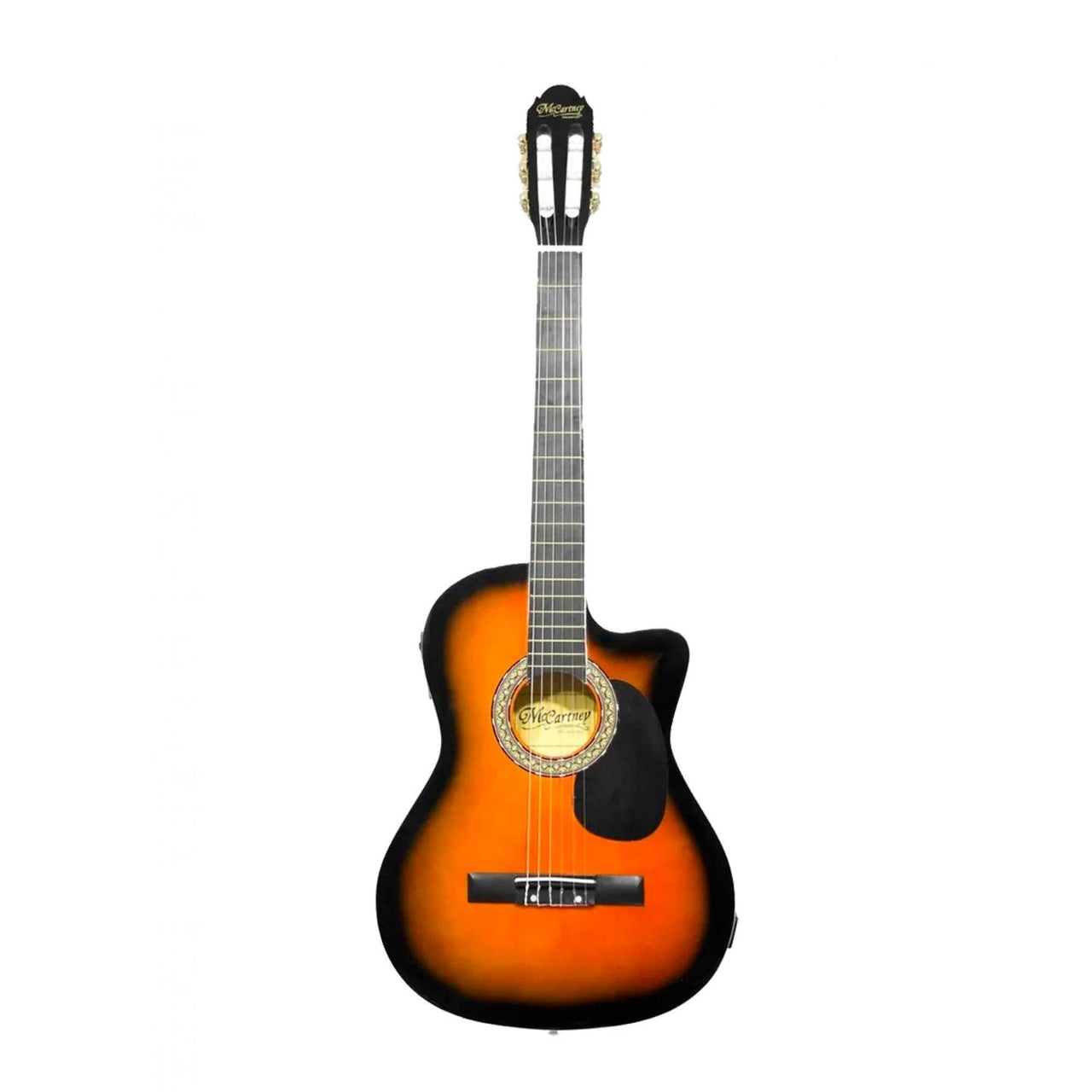 Guitarra Electroacustica Cg-851cen Sb McCartney Cuerdas Nylon Sombreada