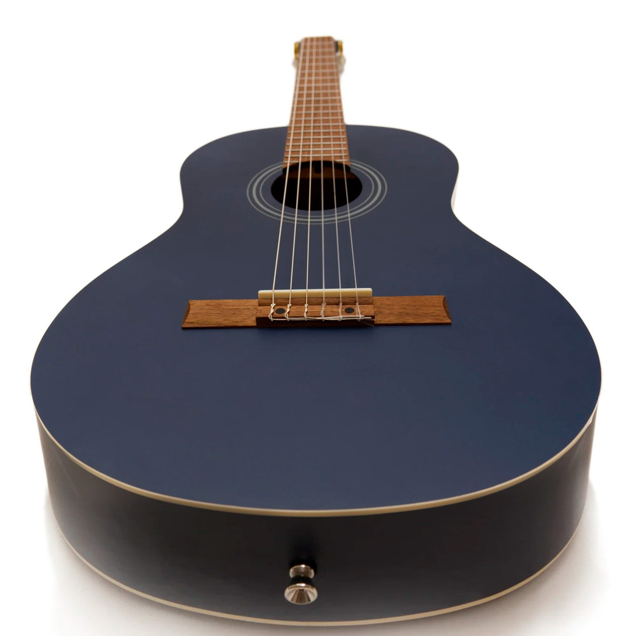 Guitarra Acustica Bamboo Gc-39-bl Azul Con Funda 39 Pulgadas