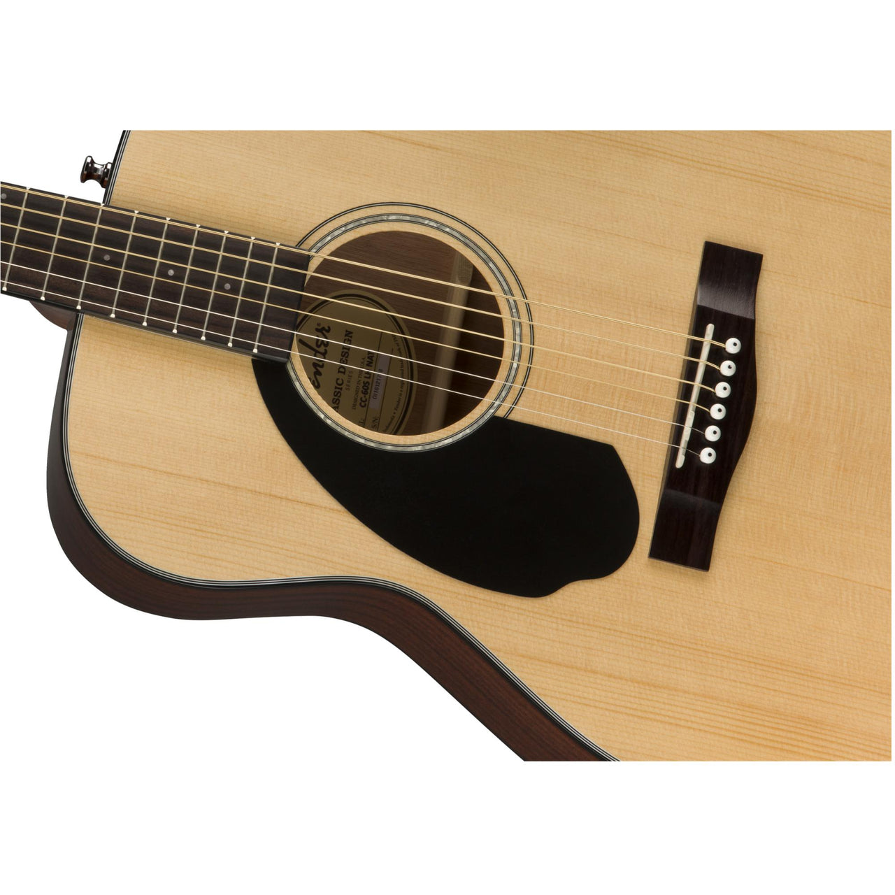 Guitarra Acustica Fender Cc-60s Concert Zurda Natural 0970155021
