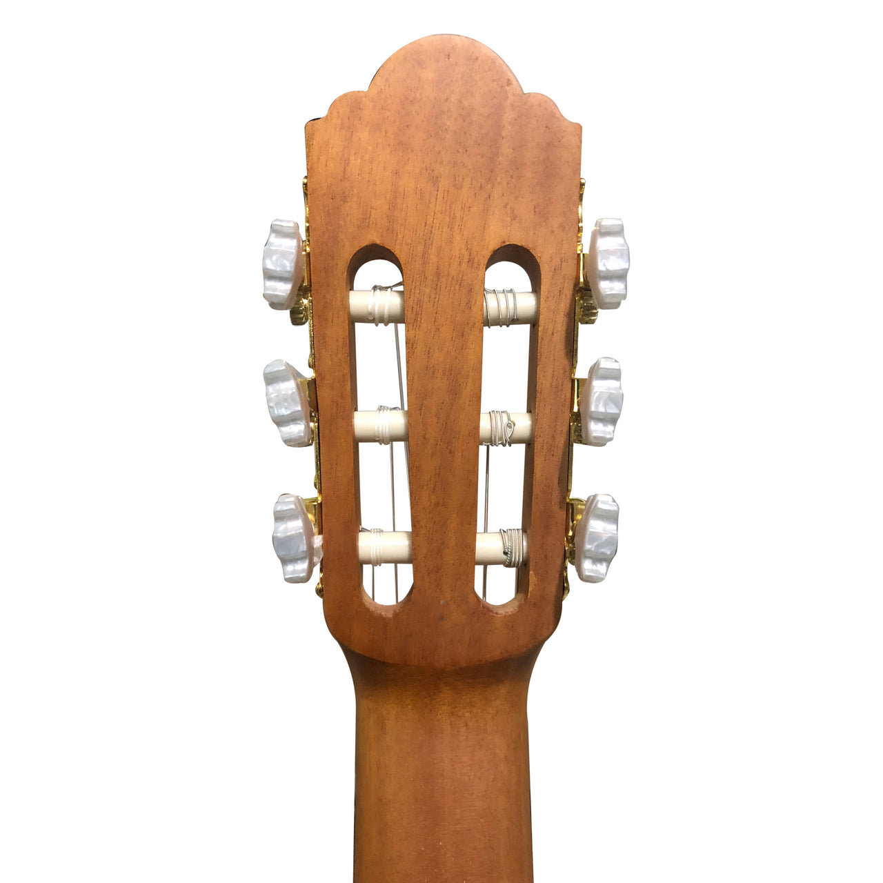 Guitarra Clasica Bamboo Gc-39-koa-q Con Funda 39 Pulgadas