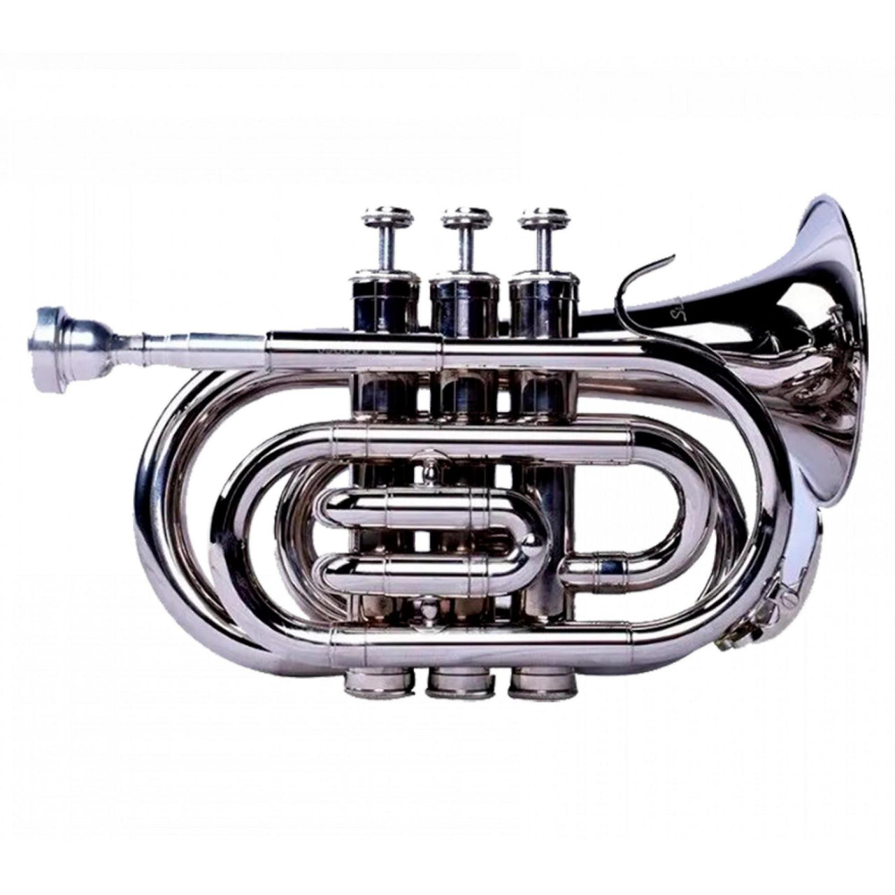 Trompeta Pocket Silvertone Niquelada Sltp002