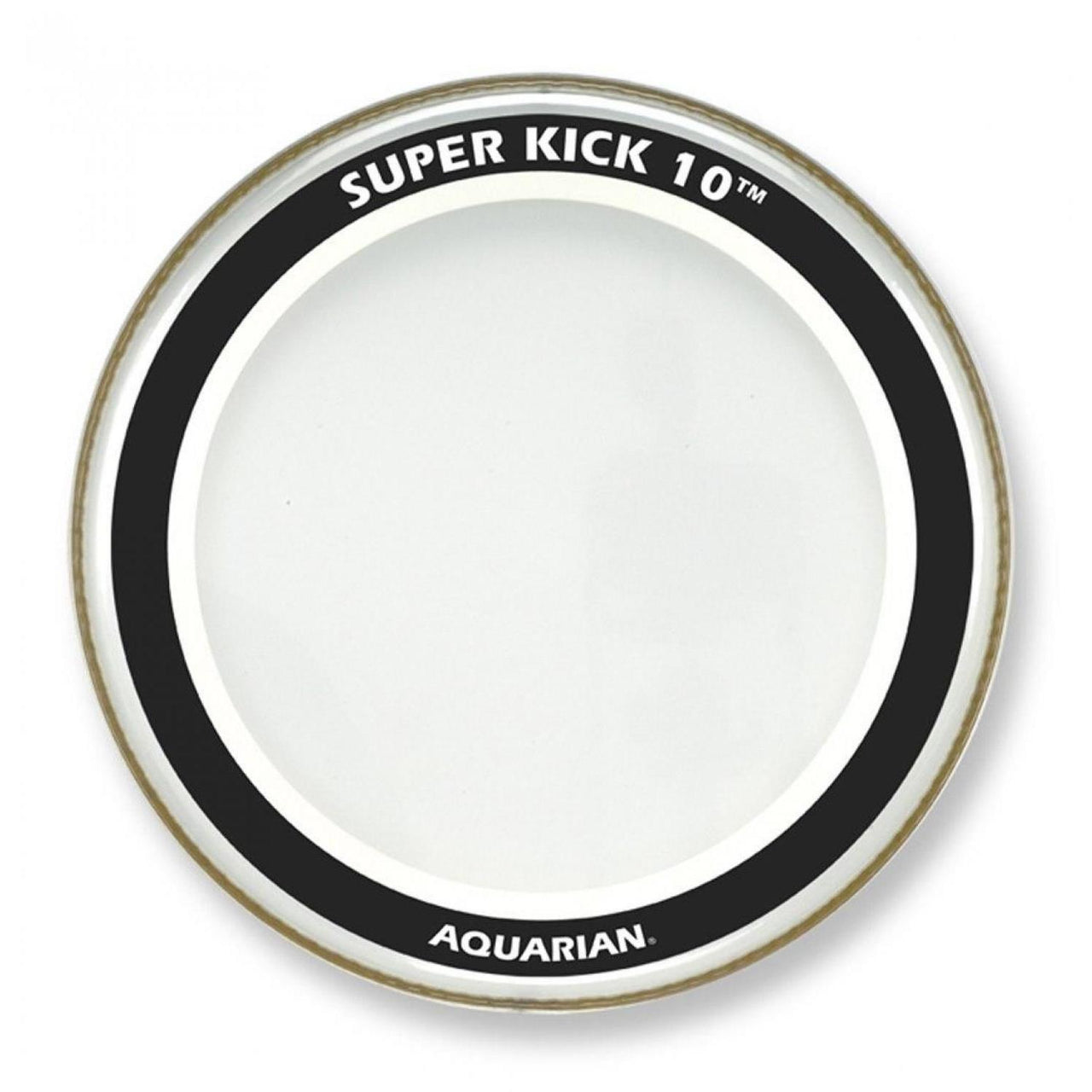 Parche Aquarian 22" Serie Super Kick Transp. Liso C/Ahogador, Sk10-22