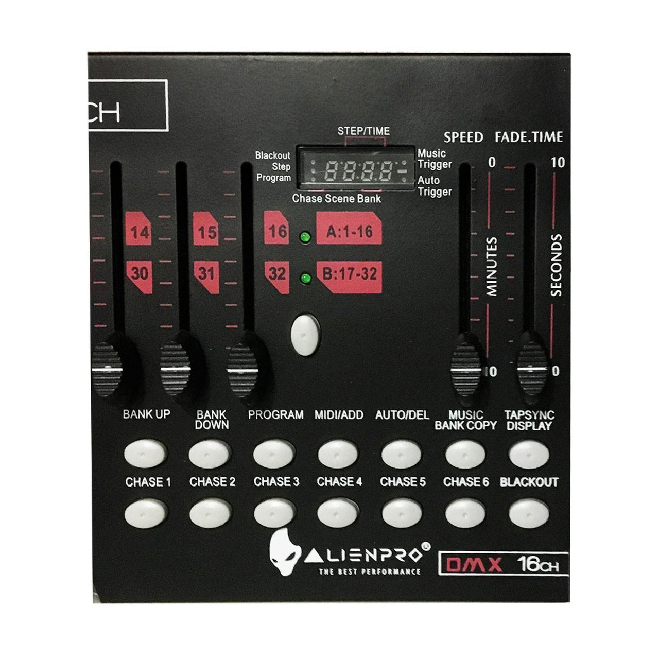 Controlador Alien Dmx 16ch, 55-359