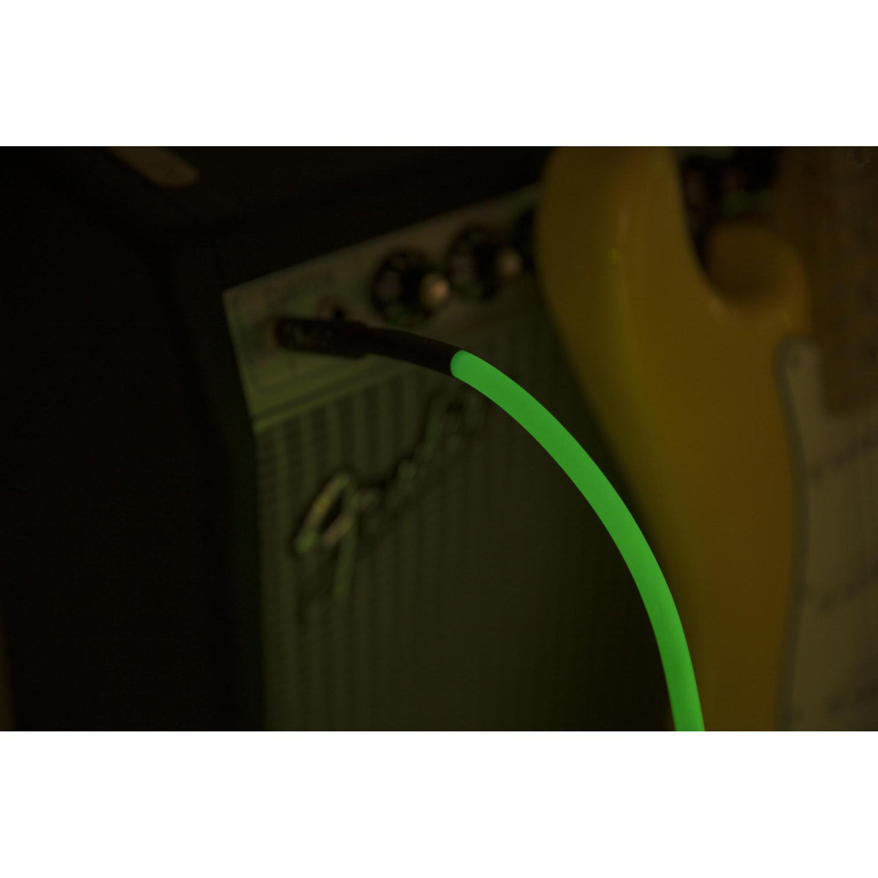 Cable Fender Pro 5.5 Metros Glow In Dark Verde 0990818119