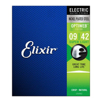 Thumbnail for Encordadura Elixir Para Guitarra Electrica .009-.042, 19002