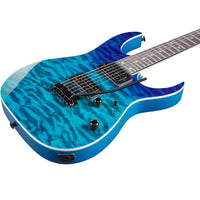 Thumbnail for Guitarra Electrica Ibanez Grg120qasp-bgd Serie Gio Rg Azul Blue Gradation