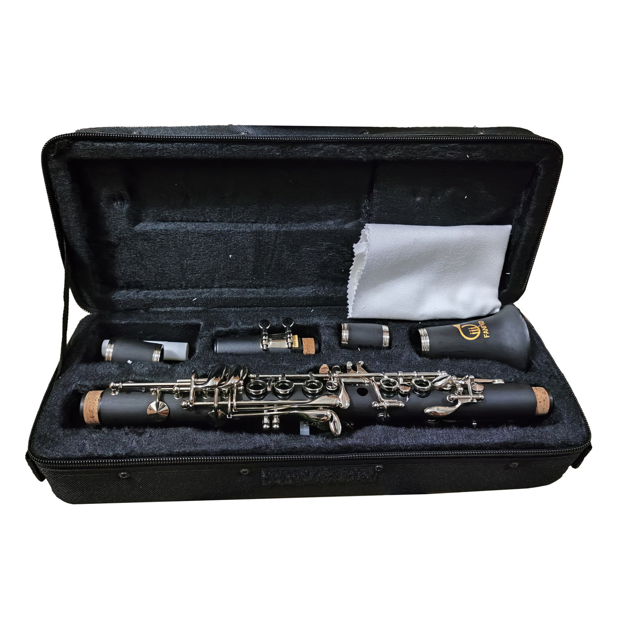 Clarinete Requinto Fanpro Mib Llaves Plata, Clbaq