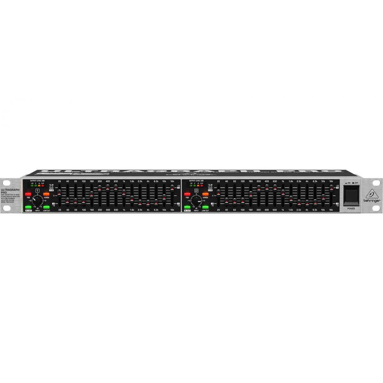 Ecualizador behringer fbq1502hd estéreo ultragraph pro