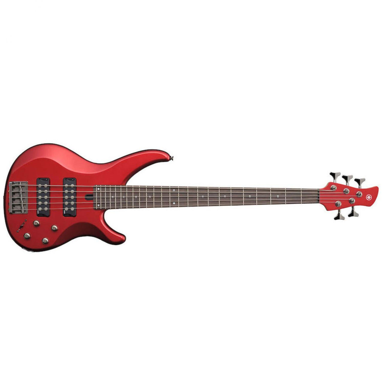 Bajo Electrico Yamaha 5 Cuerdas Activo C/Preset Eq Rojo, Trbx305car