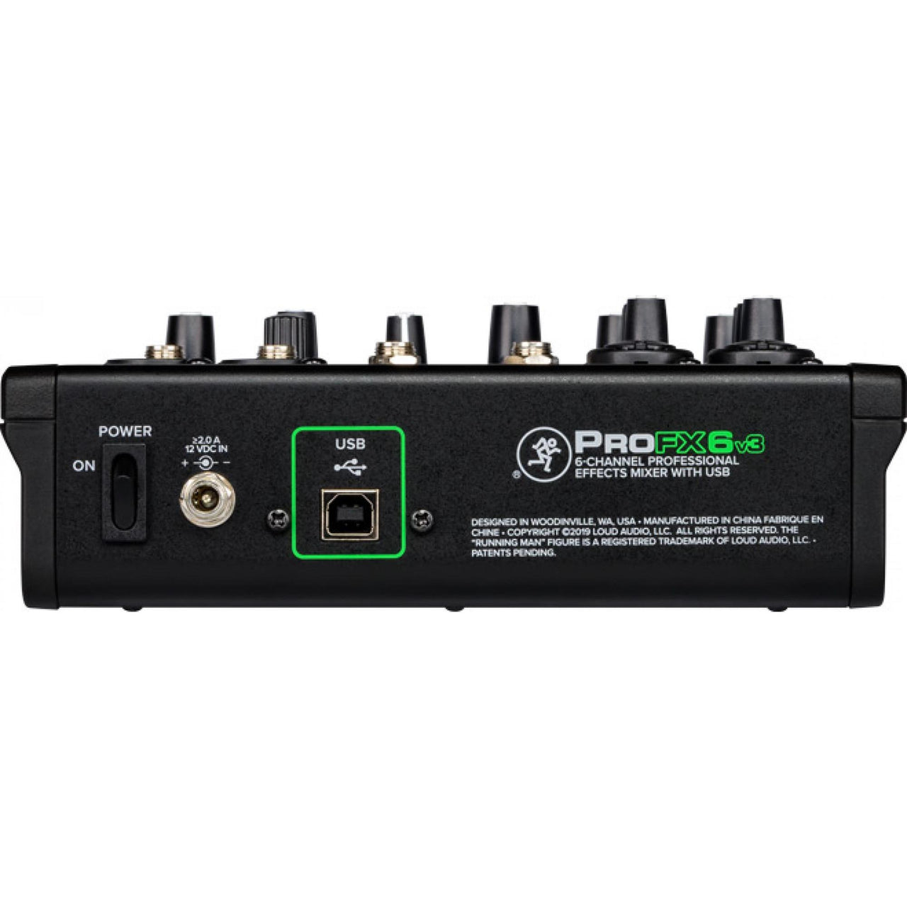 Mezcladora Mackie Profx6v3 6 Canales Con Efectos Y Usb