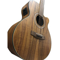 Thumbnail for Guitarra Electroacustica Bamboo Ga-40-koa-st-q Con Funda 40 Pulgadas