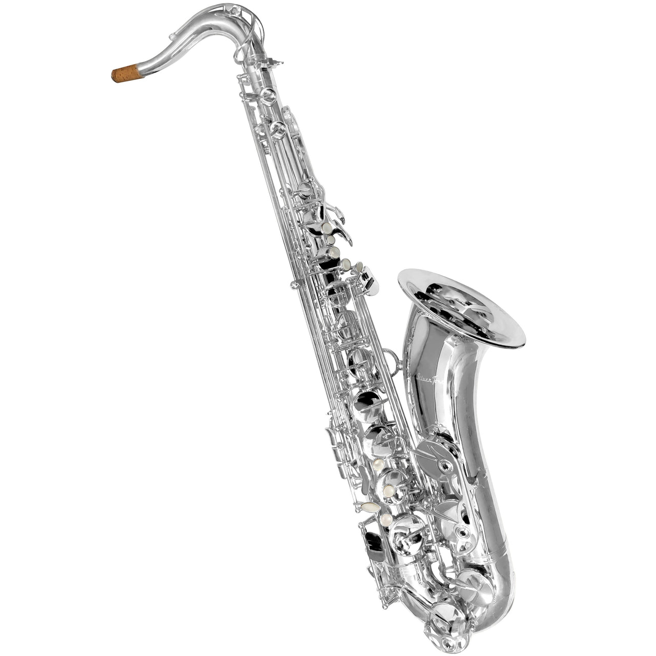 Sax Tenor Silvertone Niquelado, Slsx026