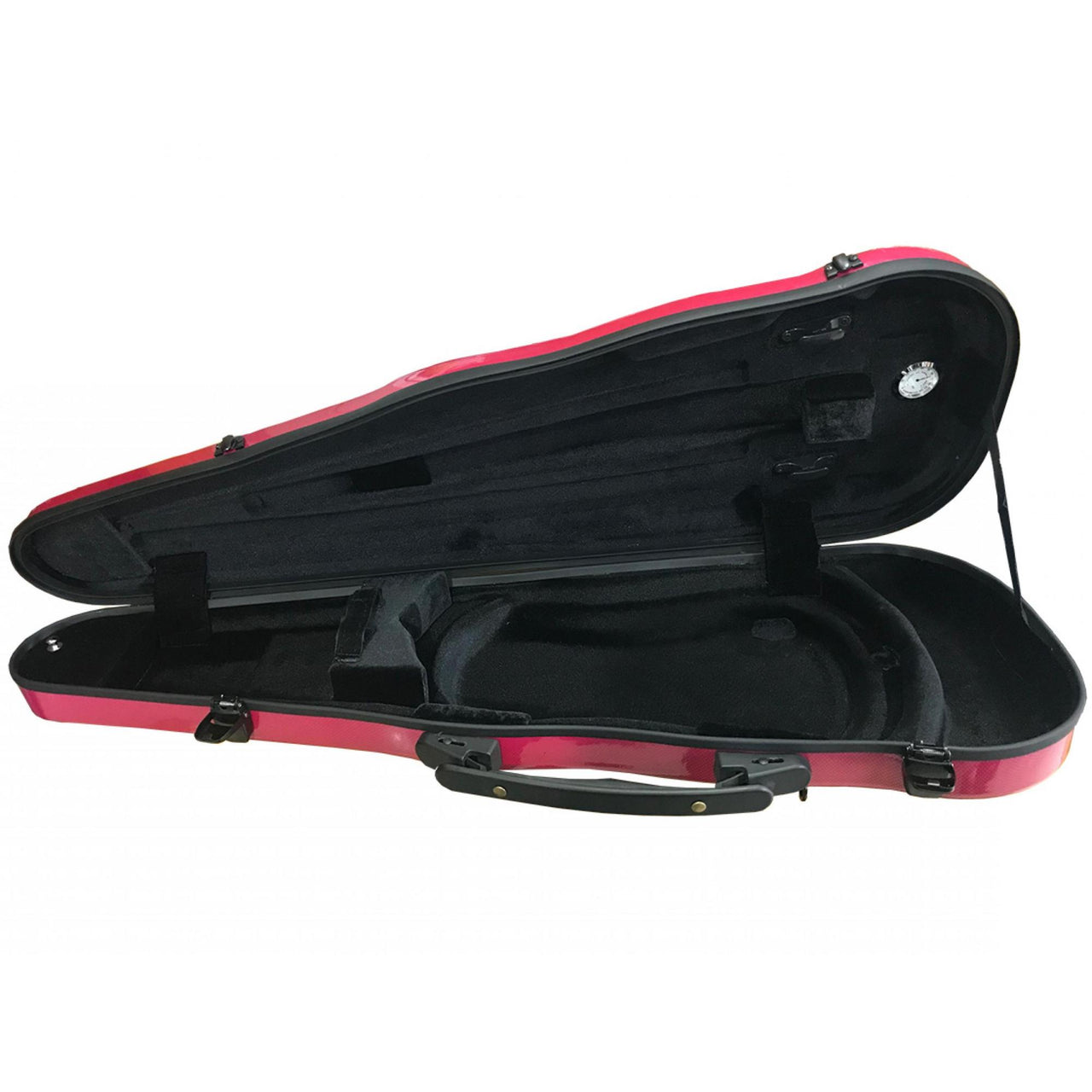 Estuche Pearl River P/violin 4/4 Fibra De Vidrio Rojo, Pres008