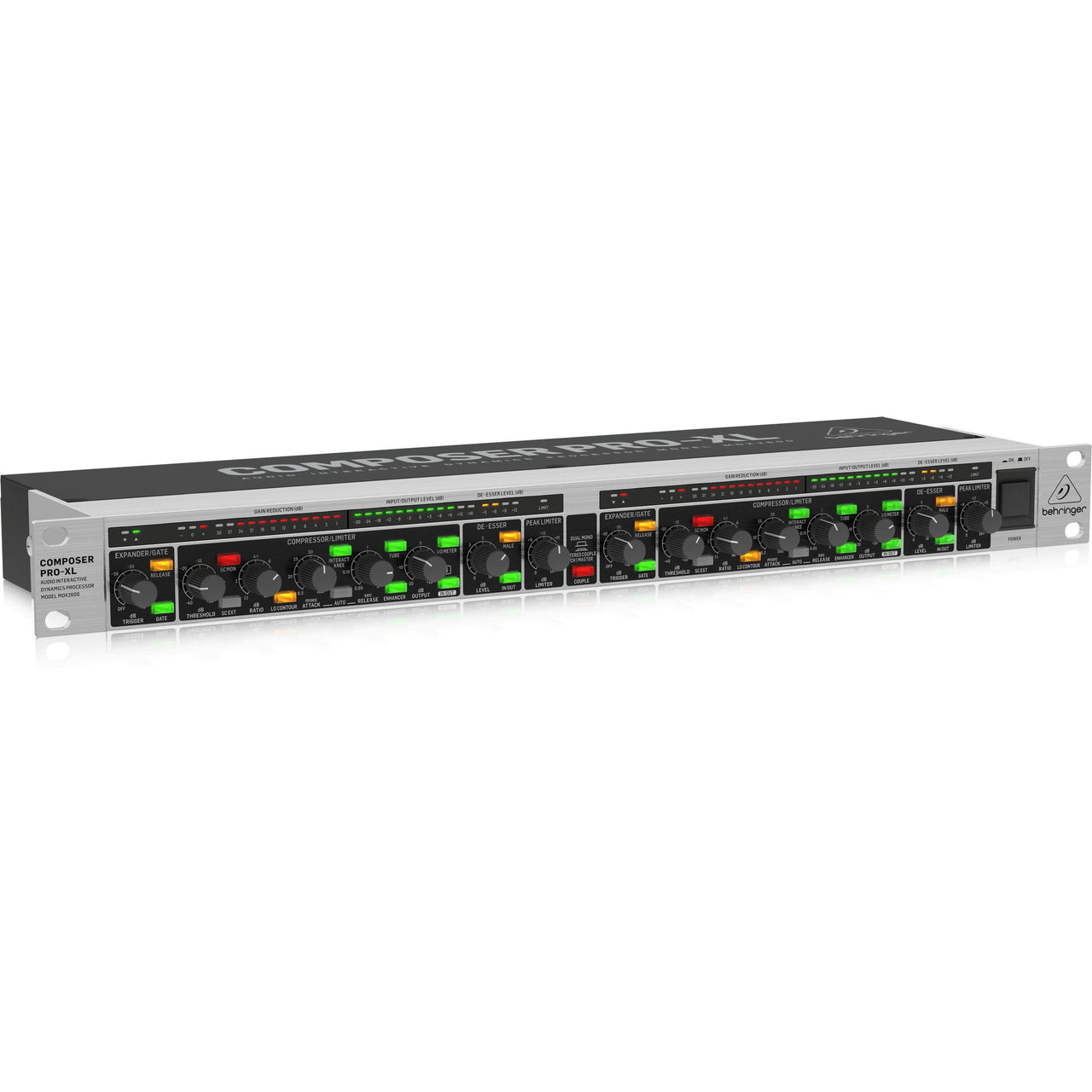 Compresor Limitador Behringer Mdx2600 V2 Con Expansor 2 Canales