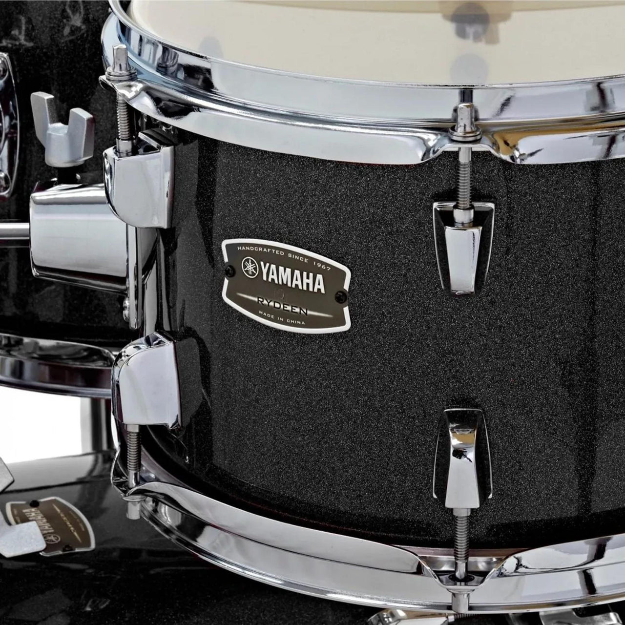 YAMAHA RYDEEN RDP2F5 SET BATTERIA ACUSTICA CASSA 22" COLORE BLACK GLITTER COMPLETA DI PIATTI Paiste Rdp 2f5