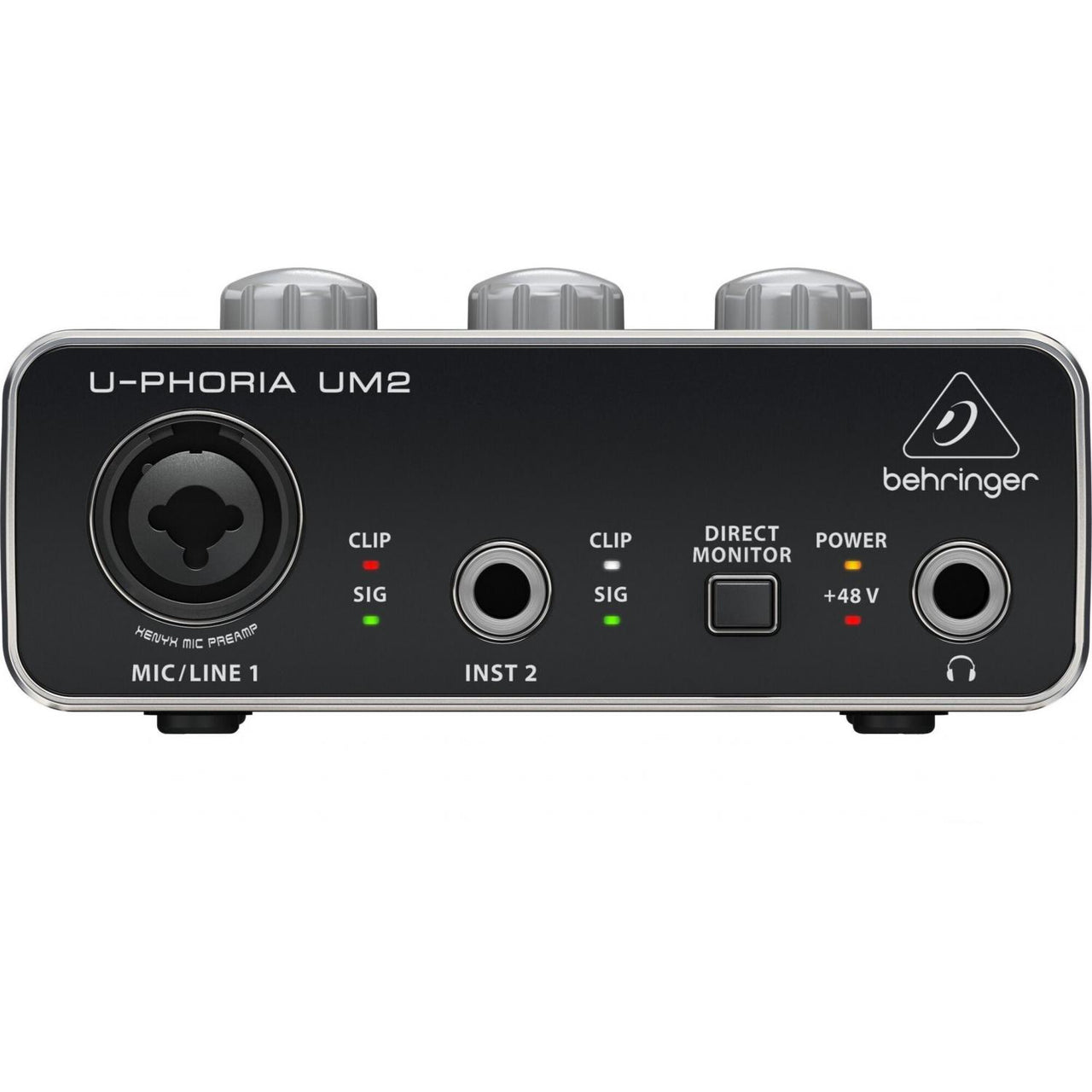 Sistema Behringer Grabacion U-phoria Studio Con Um-2