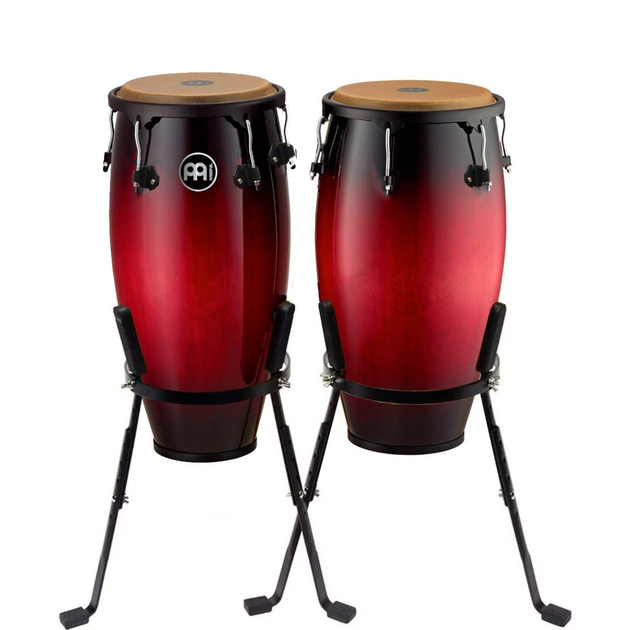 Congas Meinl Headliner Mc-52bwrb 11 Y 12 Pulgadas Madera Vino