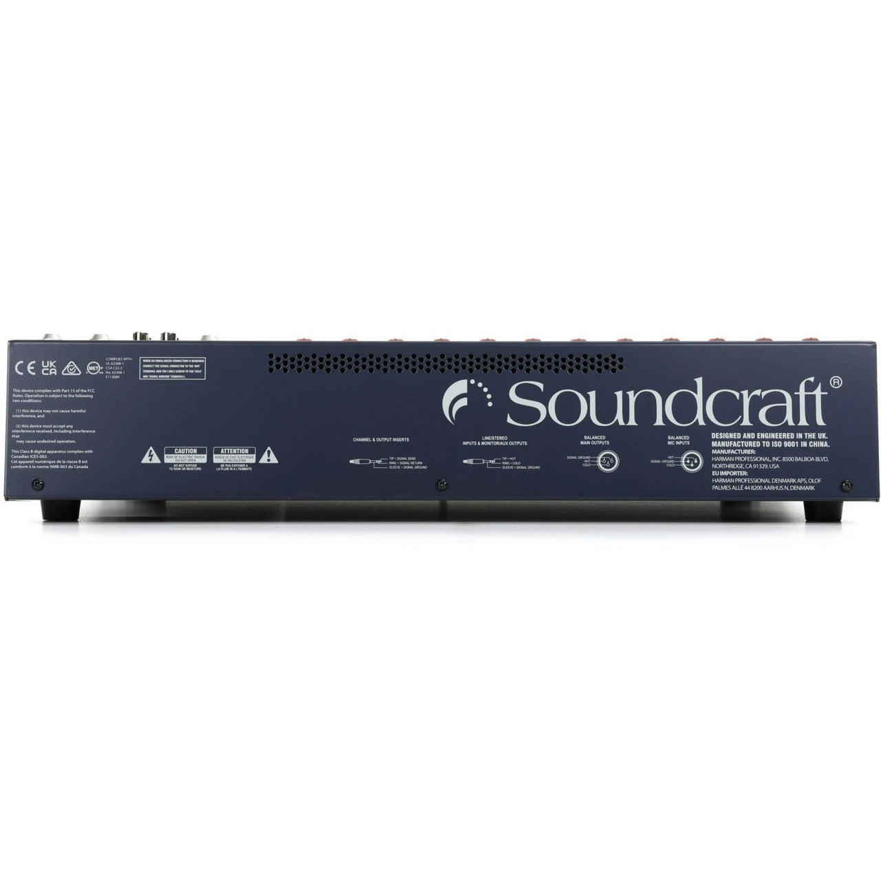 Mezcladora Soundcraft Efx12 Rw 5759us Con Efectos 12 Canales