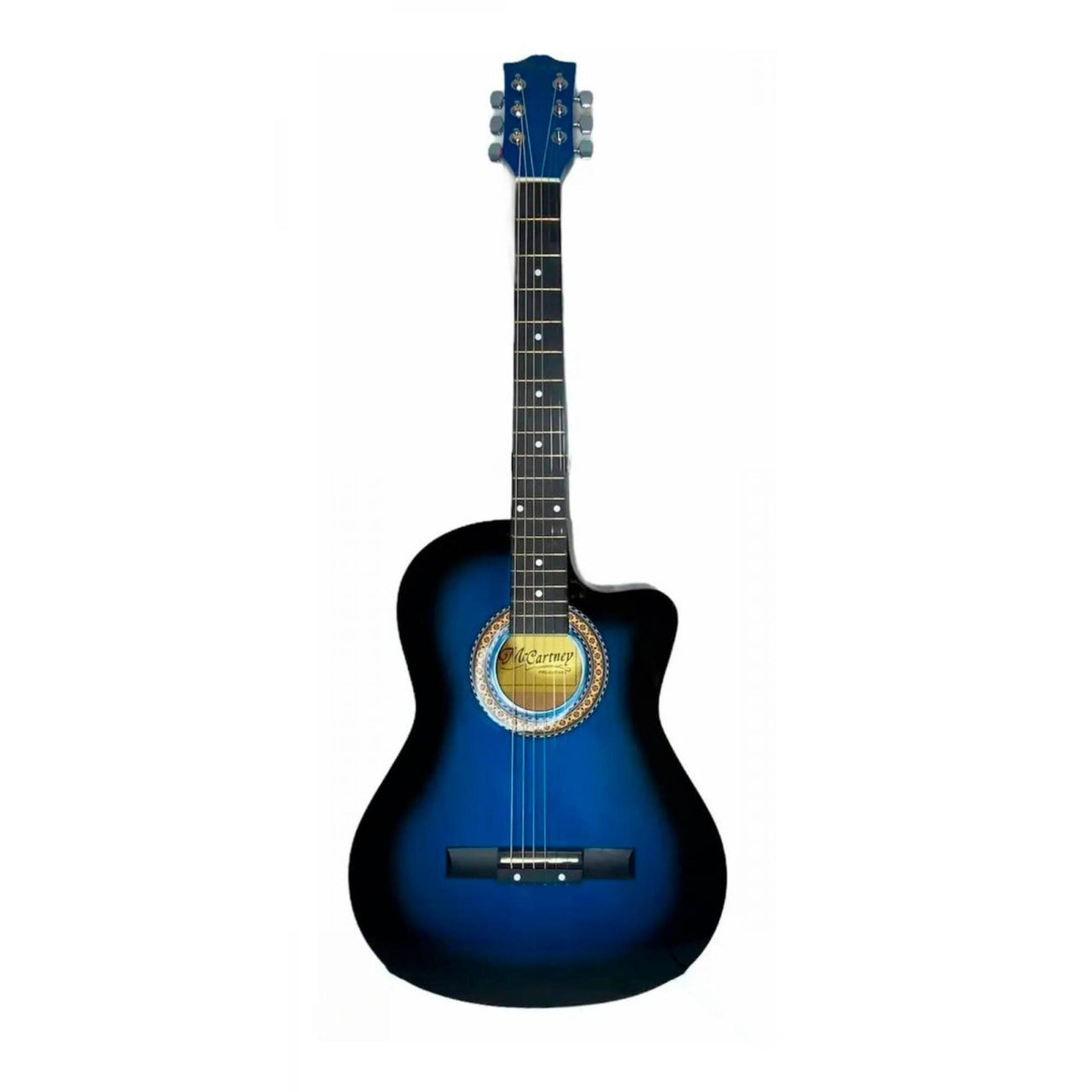 Guitarra Electroacust. Mc Cartney Cdas. Nylon Azul Somb., Cg-851eq Bt