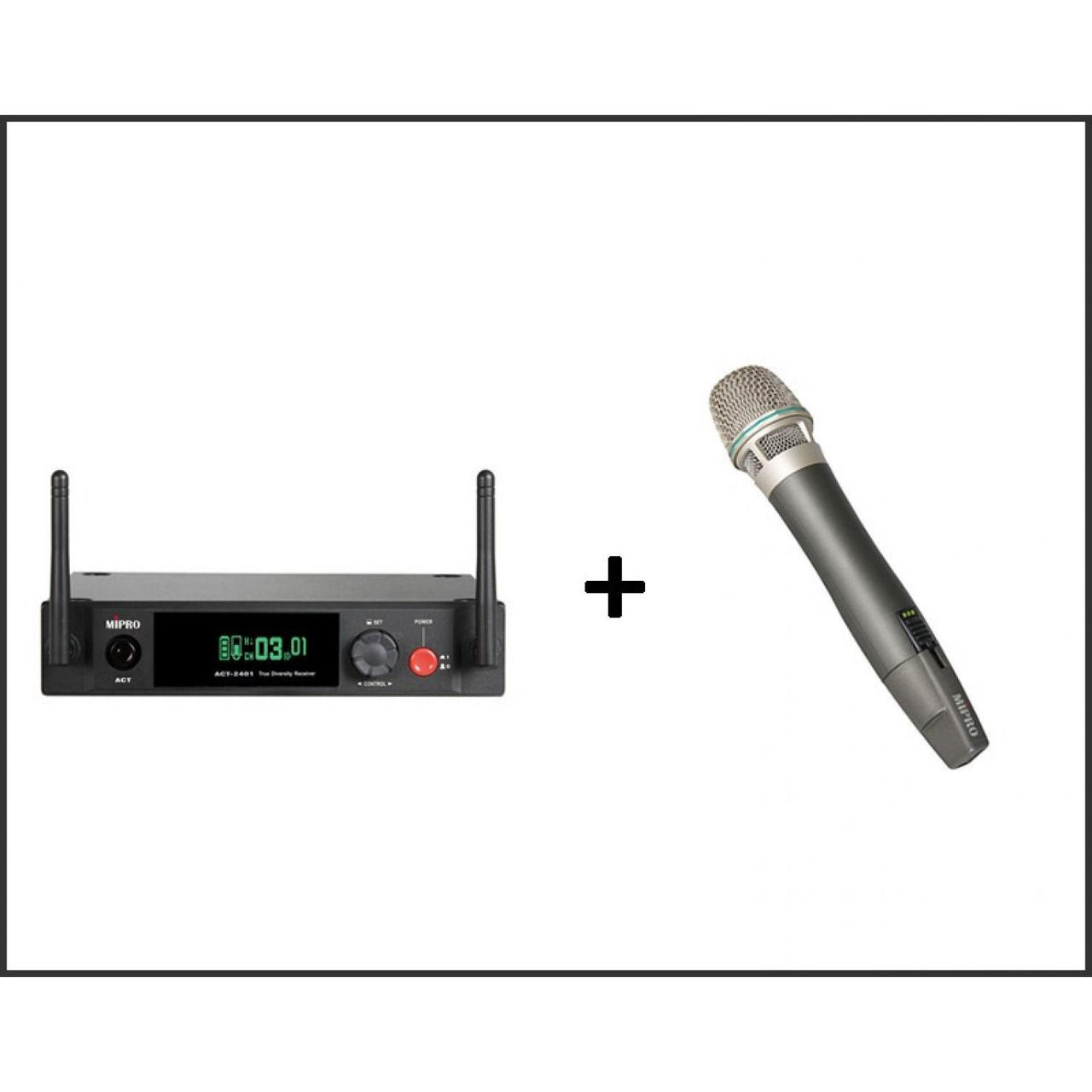 Mipro, Paq, Act-2401/act-24hc, 2.4ghz (incluye Cargador)