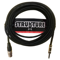Thumbnail for Cable Strukture Smchz20 Para Microfono Canon A Plug 6.10 Metros Negro