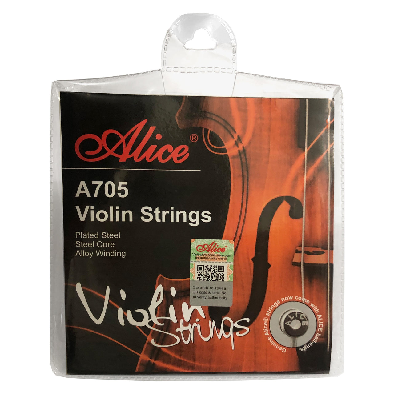 Encordadura Alice A705 Para Violin