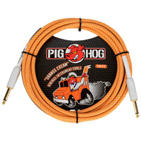 Thumbnail for Cable Pig Hog Pch102oc Para Instrumento Plug A Plug 3.05 Metros Orange Creme