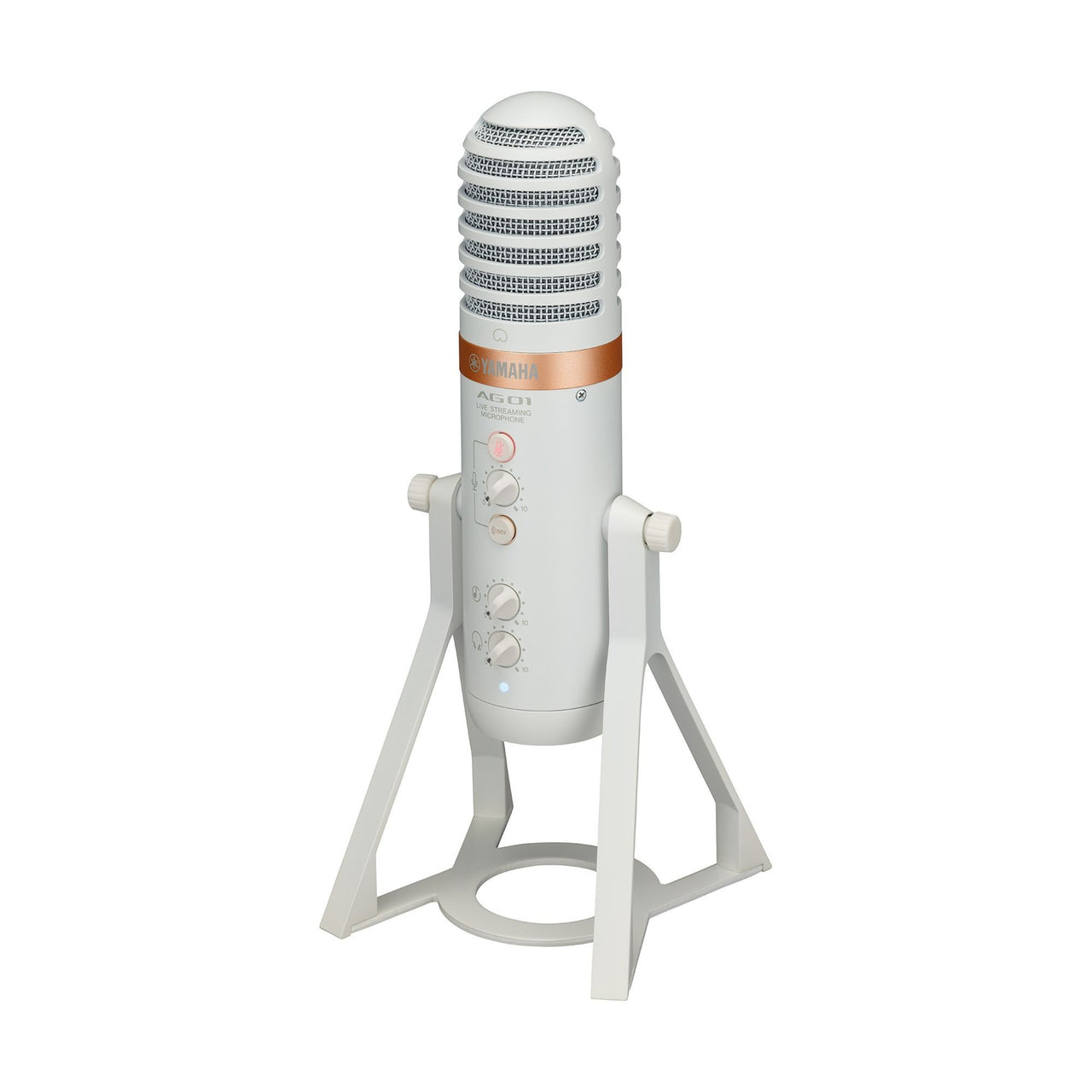 Microfono Yamaha Ag01w Para Streaming Blanco