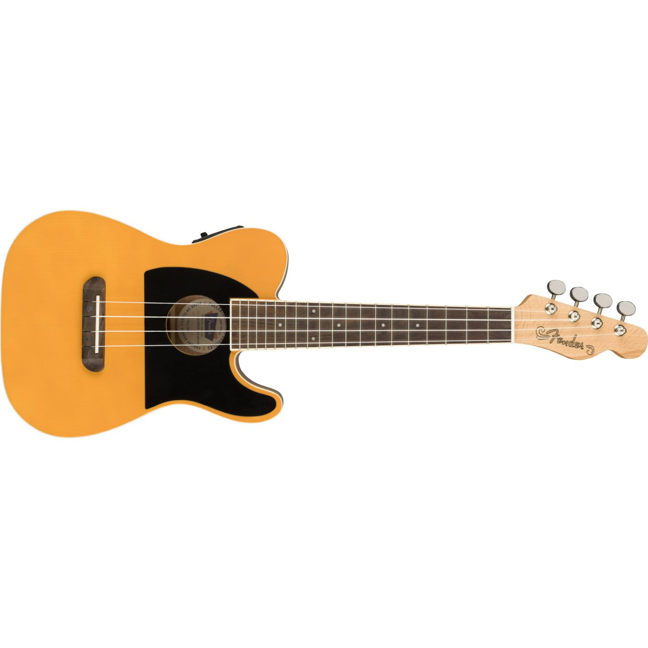 Ukulele Electroacustico Fender Fullerton Tele Uke Btb, 0971653050