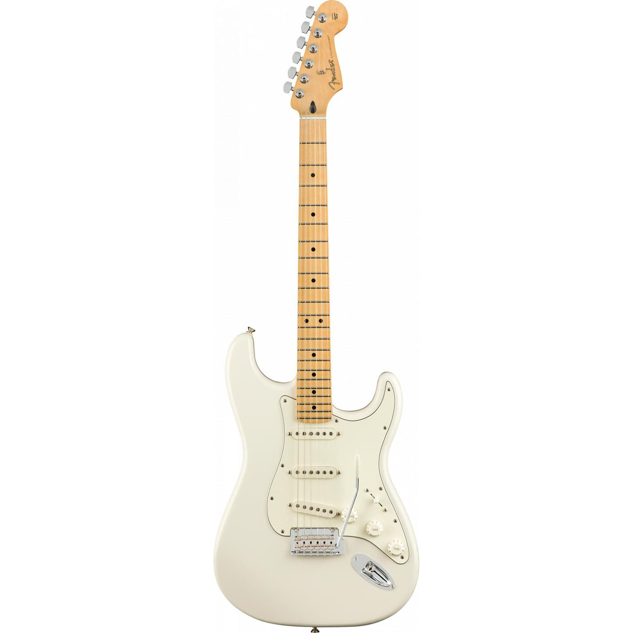 Guitarra Fender Player Stratocaster Electrica Mn Polar White 0144502515