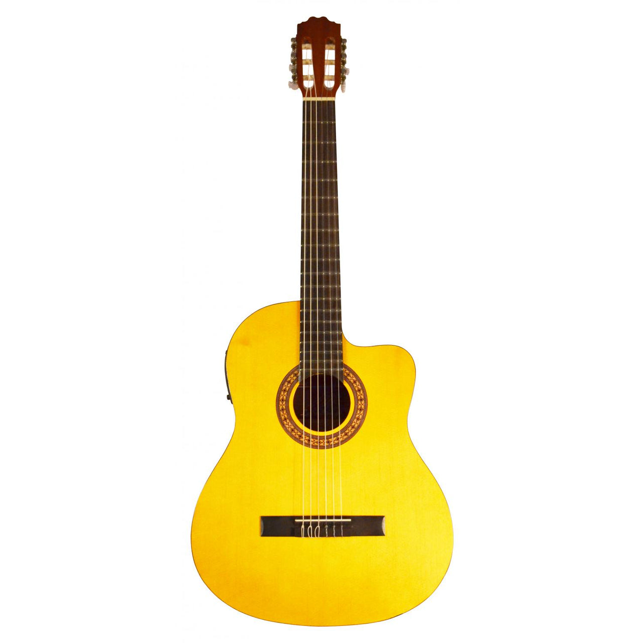 Guitarra La Sevillana L-5CEQ Electroacústica natural