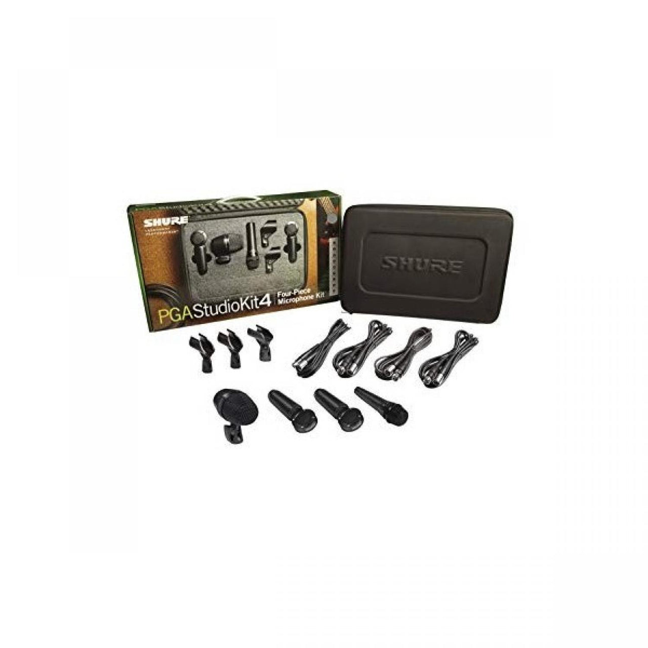 Micrófono Shure PGAStudioKit4 Paquete Para Bateria