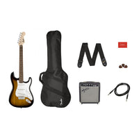Thumbnail for Paquete Guitarra Elect. Fender Pk Sq Strat Bsb Gb 10g 120v, 0371823032