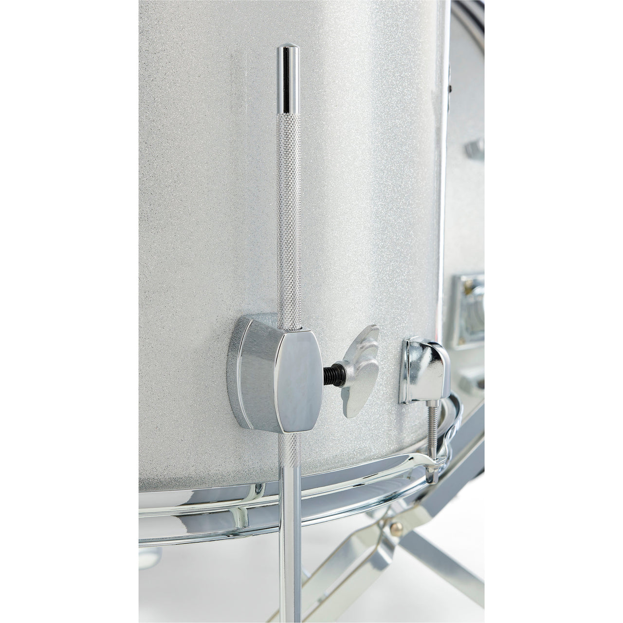 Bateria Acustica Yamaha Rydeen Silver Glitter C/Platillos Paiste. Rdp2f5slgcymst