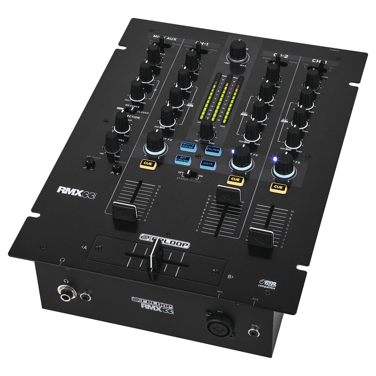 Mezcladora Reloop Rmx-33i facil configuracion Kill o Classic