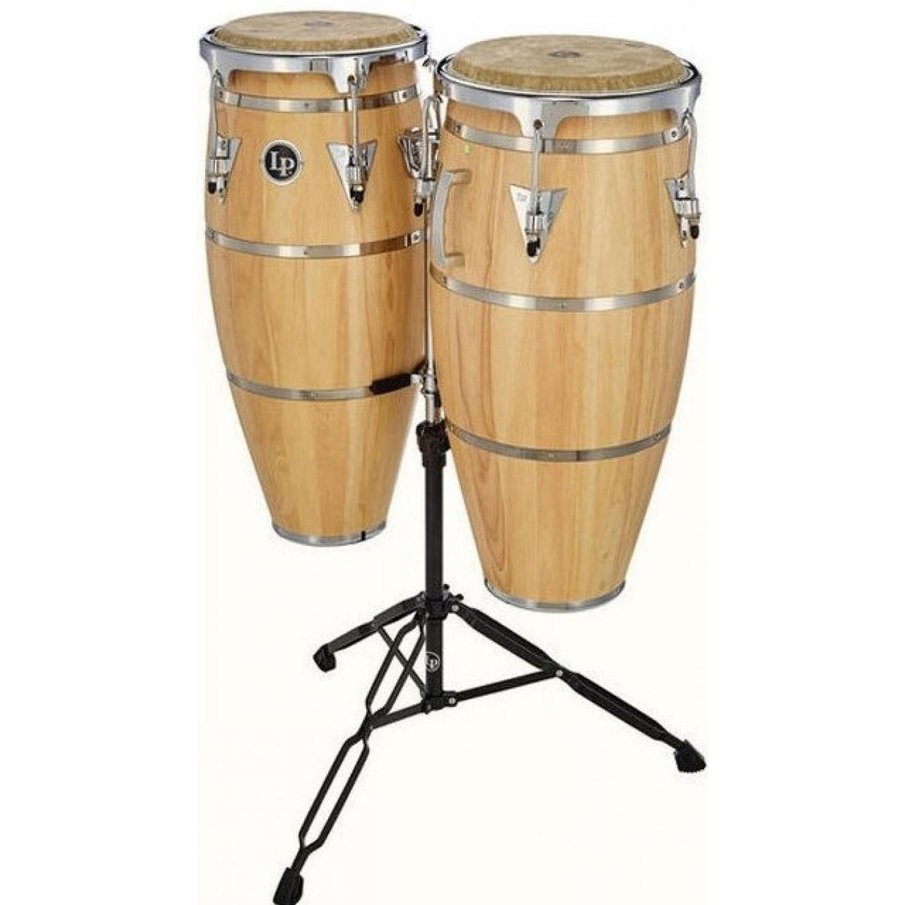 Congas Lp Lph646-snc Aspire 10 Y 11 Pulgadas Natural Con Atril