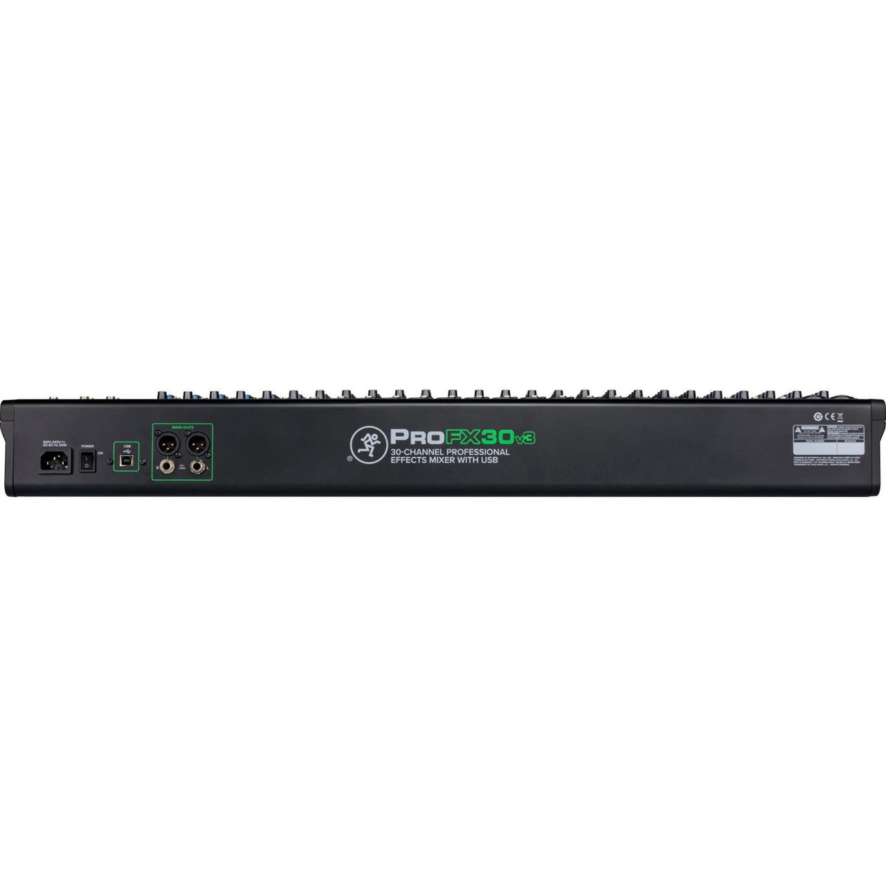Mezcladora Mackie 30 Canales 4 Bus C/efectos Y Usb, Profx30v3