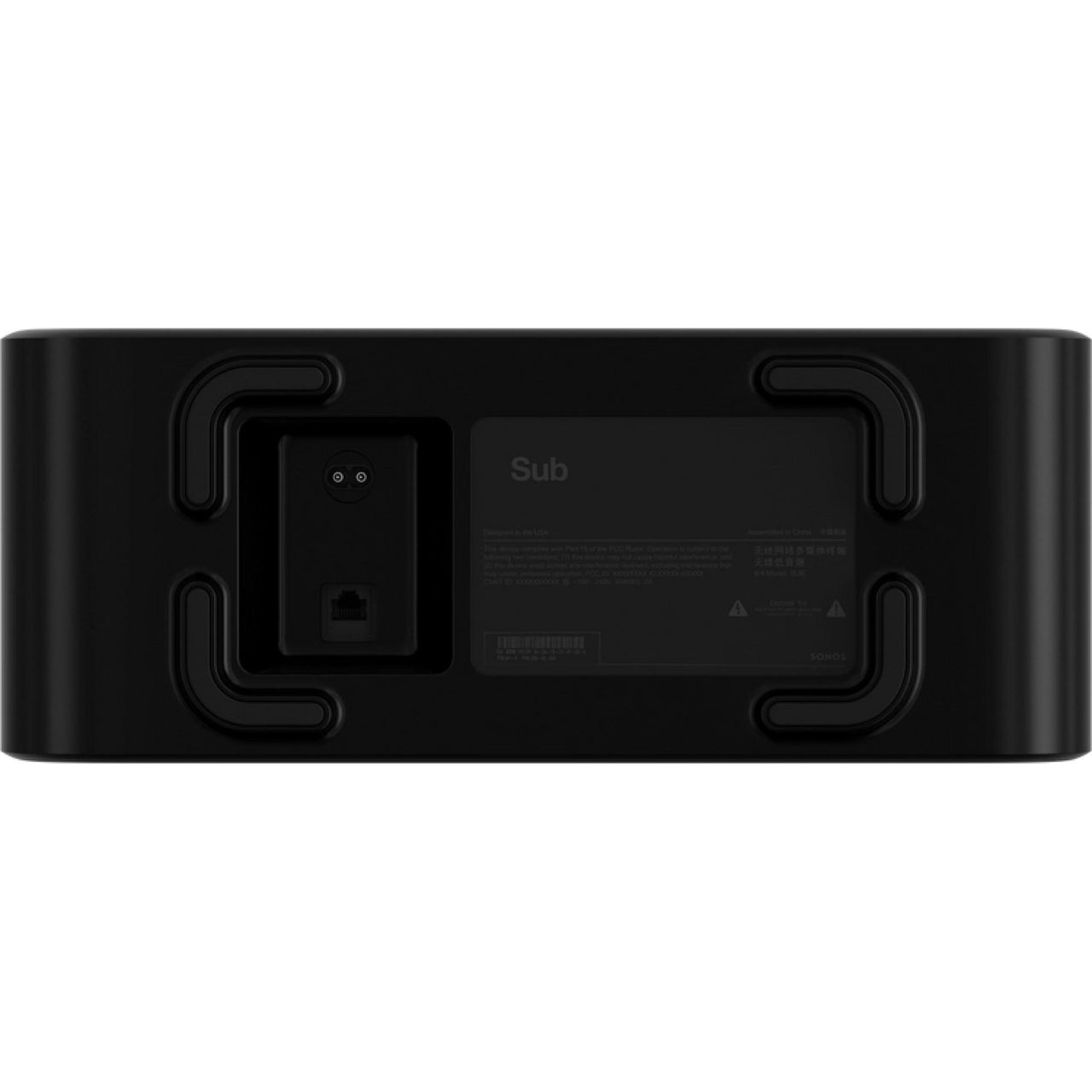 Subwoofer Sonos Sub Gen 3 Activo Negro Black