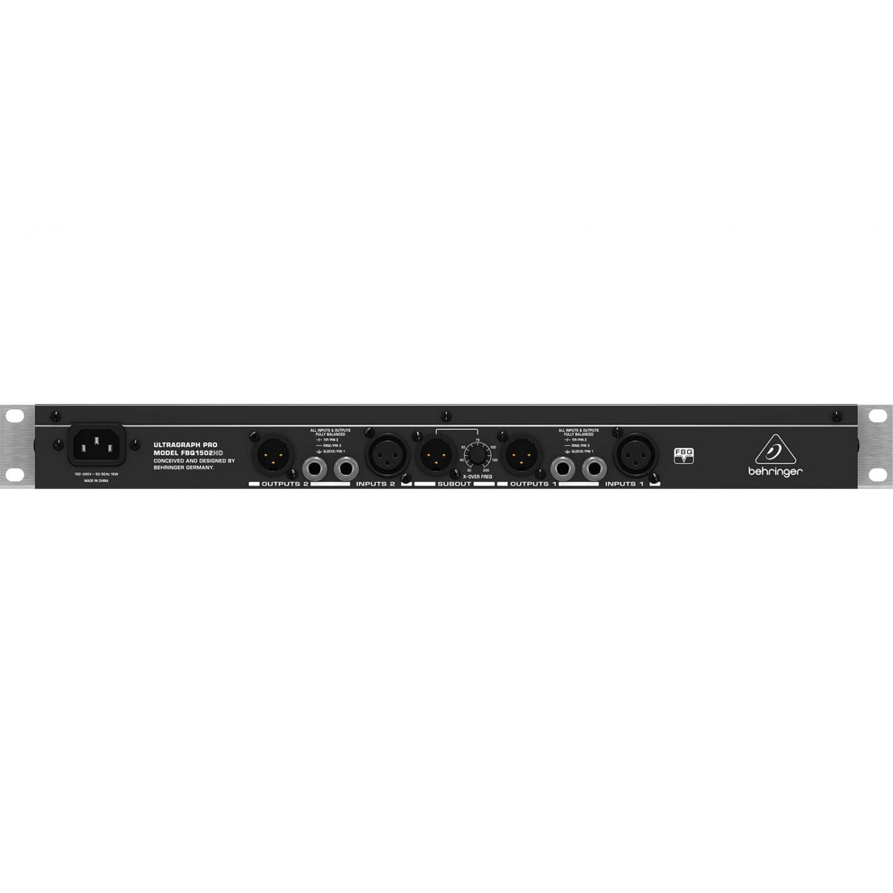Ecualizador behringer fbq1502hd estéreo ultragraph pro
