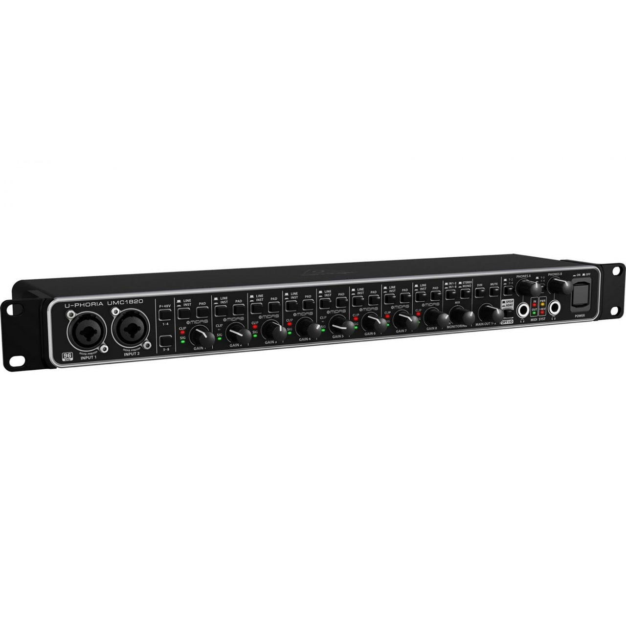 Interface De Audio Behringer Umc1820 Interfaz De Sonido Usb