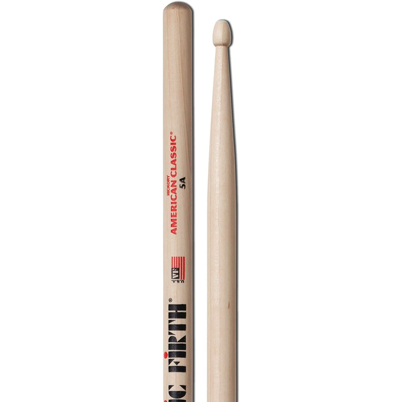 Baquetas Vic  Firth Con Punta De Madera 5a