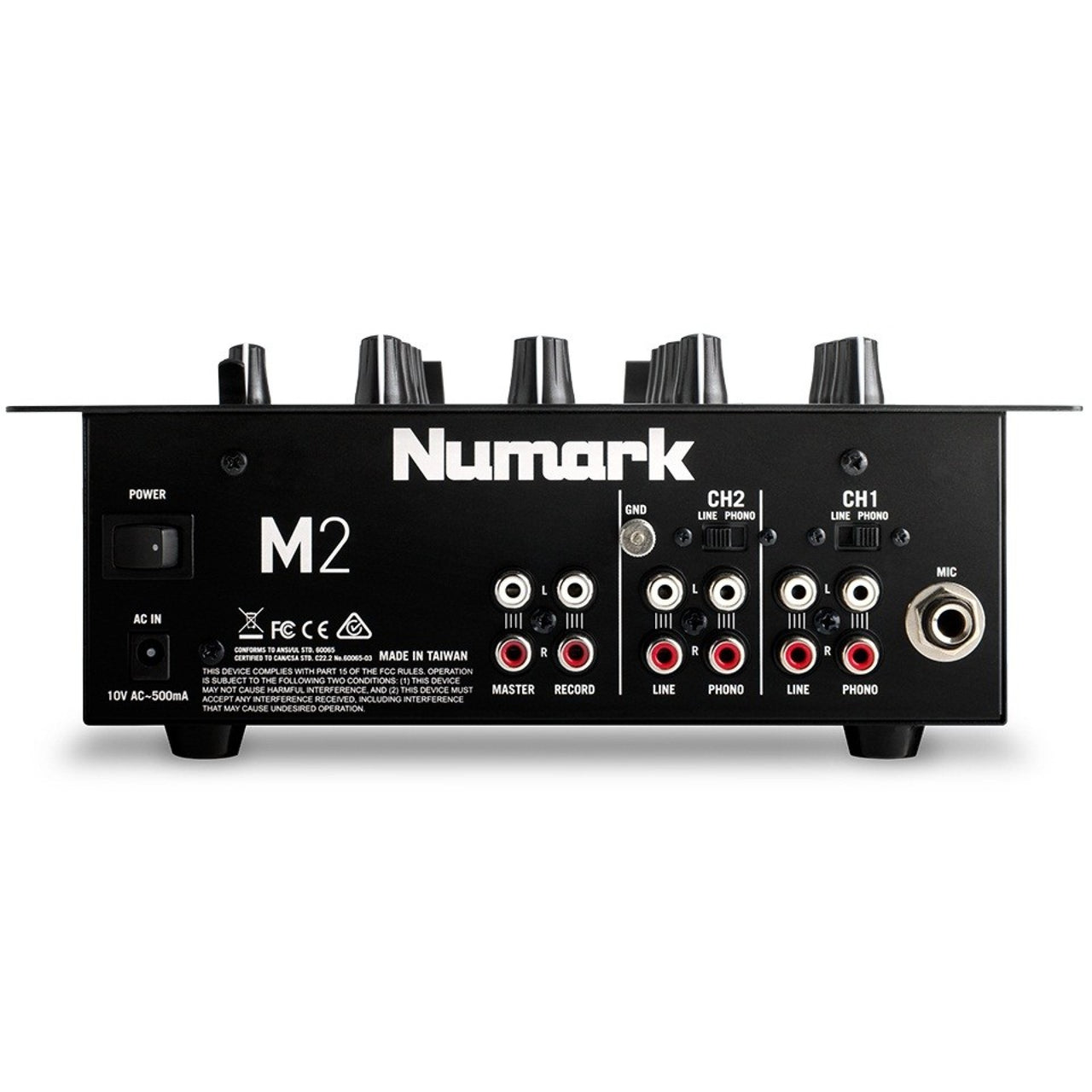 Mezcladora Numark 2canales P/Dj M2 Black