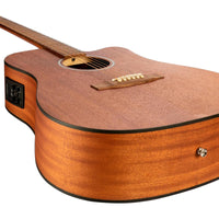 Thumbnail for Guitarra Bamboo Ga-41-mahogany-q Electroacustica Mahogany 41 Pulgadas Con Funda