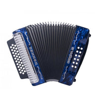 Thumbnail for Acordeon Hohner A5724s Corona Diatonico 31 Botones 12 Bajos Azul