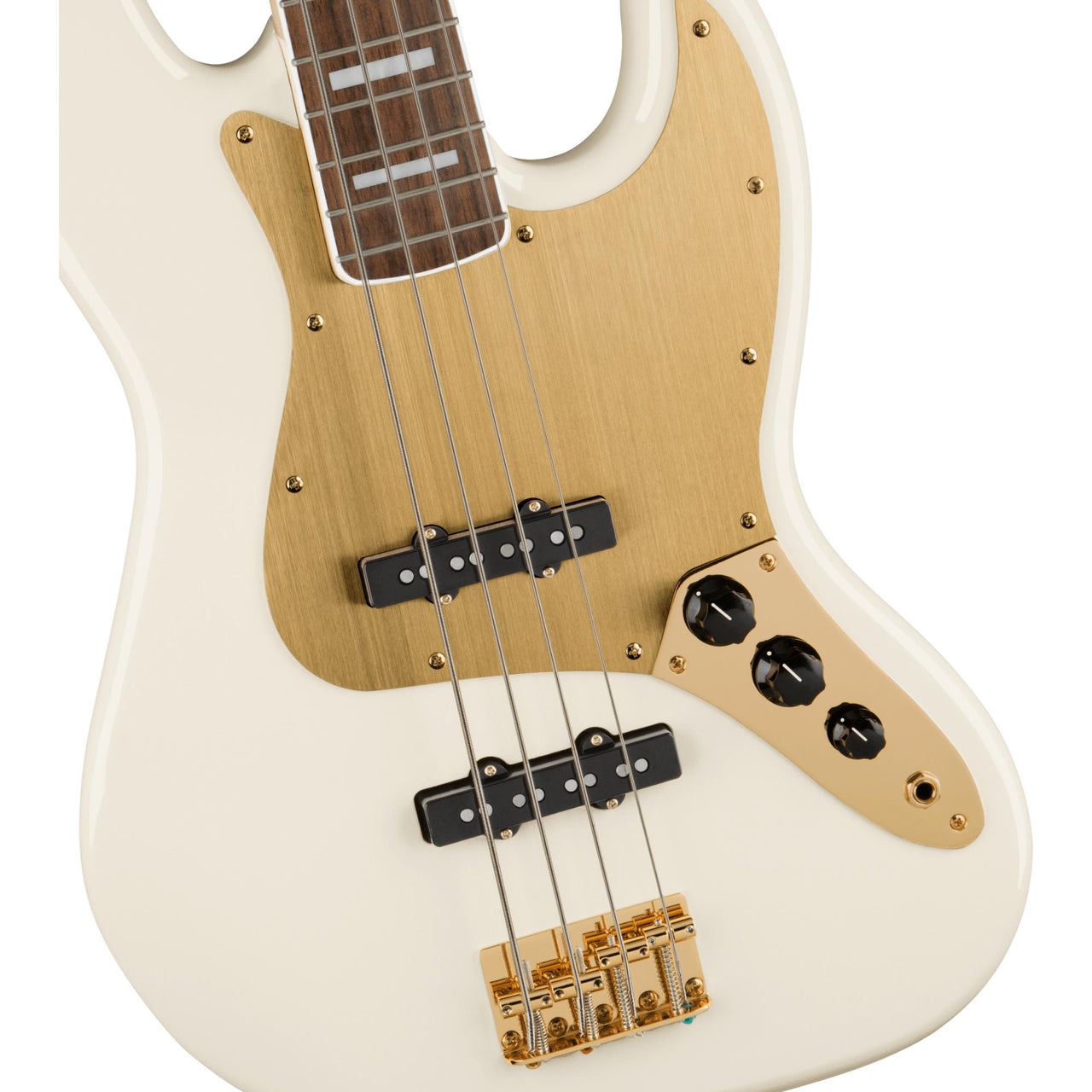 Bajo Electrico Fender 40th Anniversary Jazz Bass Squier Gold Edition 0379440505